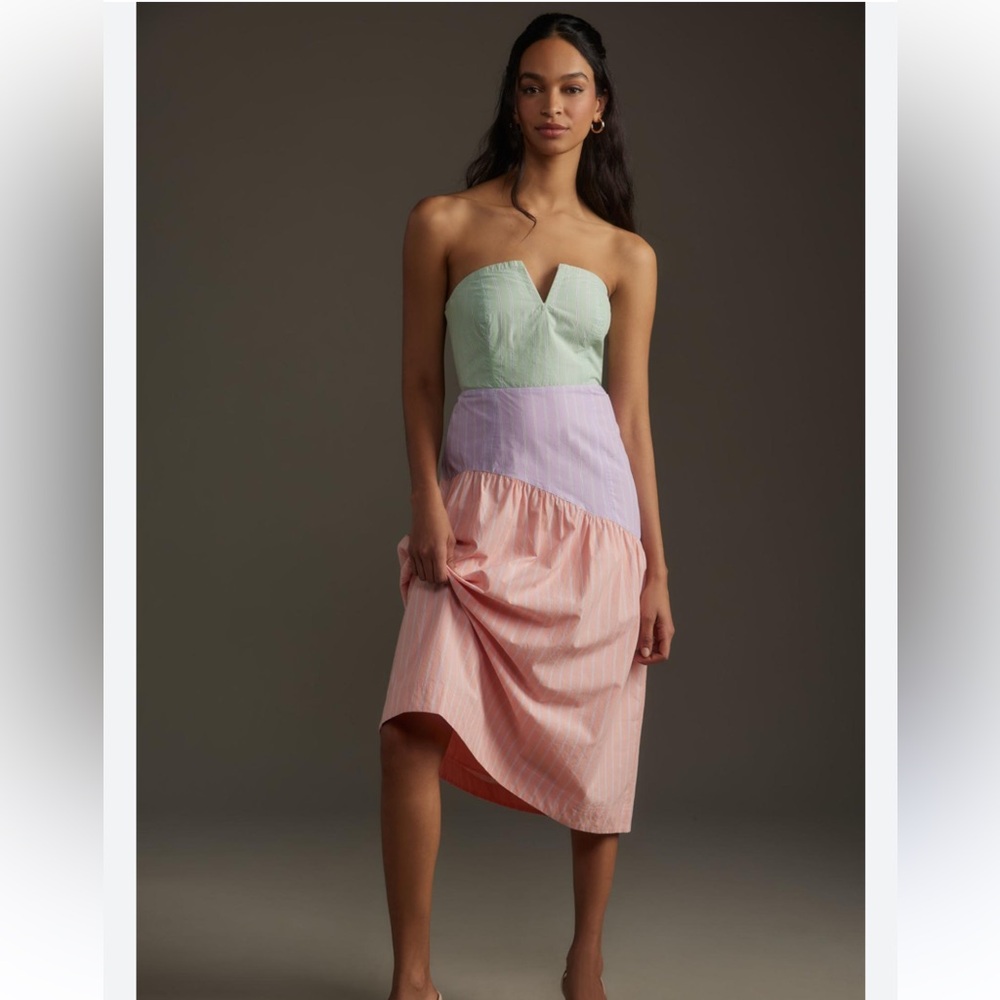 NWT Maeve Colorblock Dress size L
